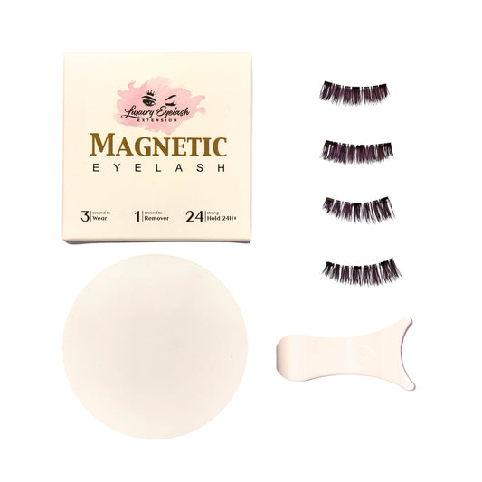 Magnetic lashes set with case and applicator.