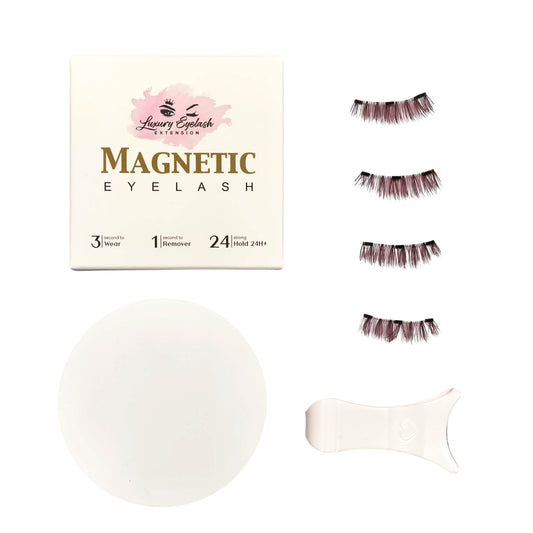 Magnetic Lash SD106 set with three lash pairs, applicator, and box.