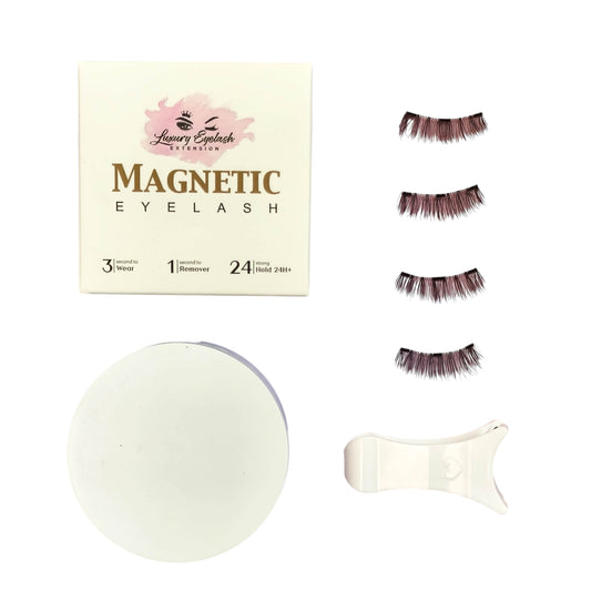 Magnetic Lash (SD103) set with box, magnetic lashes, and application tool.